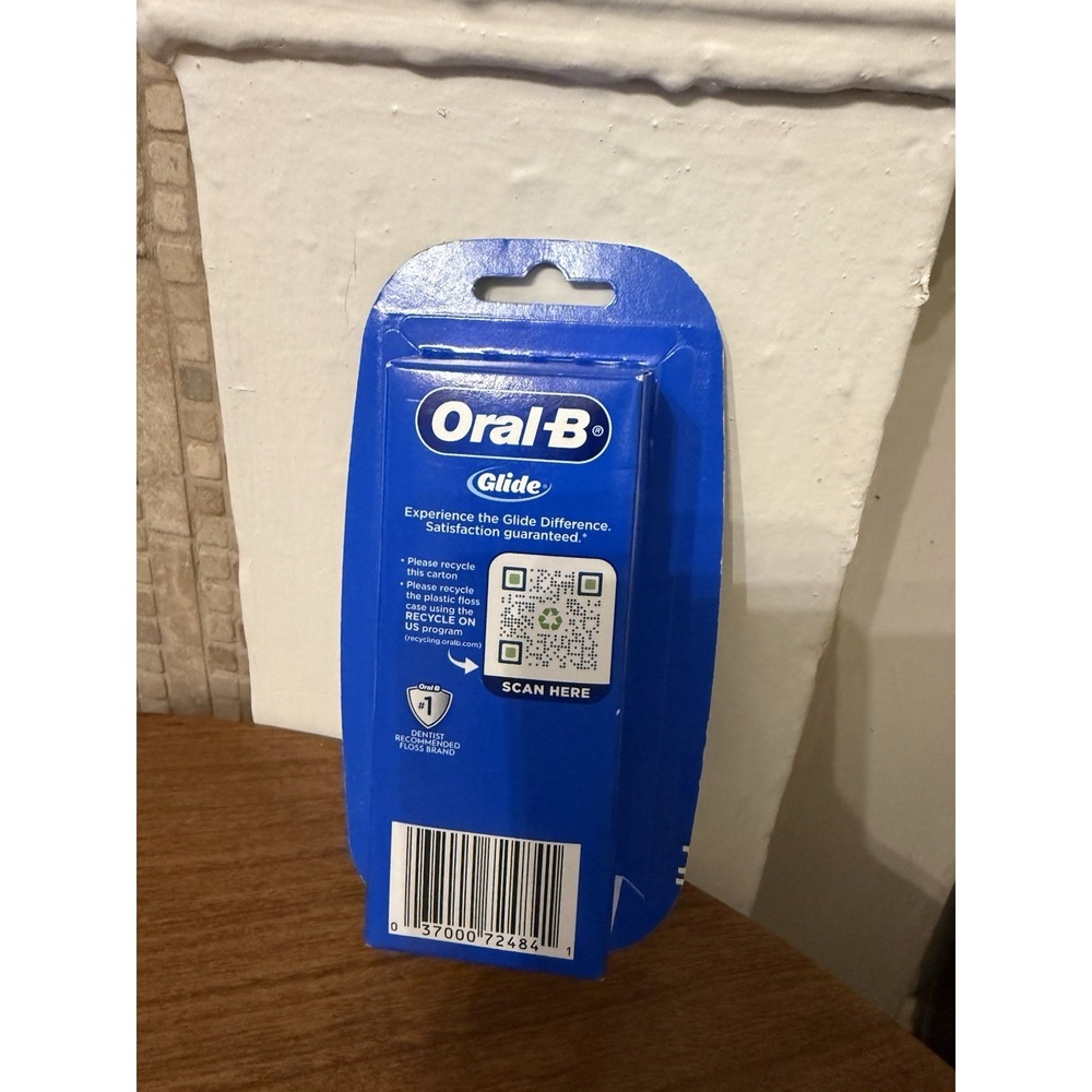 ORIGINAL 1 Pack of 3 Oral B Glide Pro Health Comfort Plus Floss Mint 131.2 Yd - Picture 2 of 2